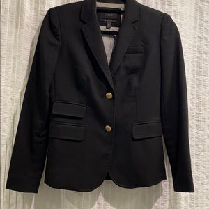 J. crew black schoolboy blazer